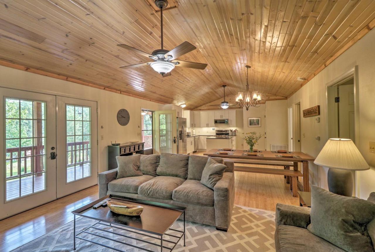 Creekside Hideaway With Fire Pit And Creek Access! Villa Mountain View Exteriör bild